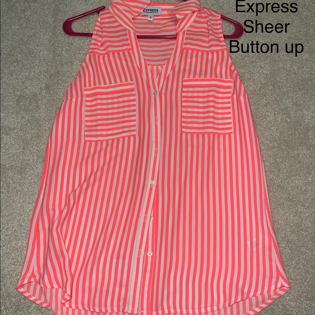 Tank Top Button Down